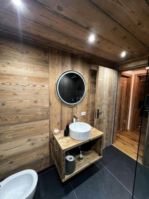 Monolocale 50Mt Da Skilift Cascata Et Cristallo Studio Apartment มาเดซิโม ภายนอก รูปภาพ